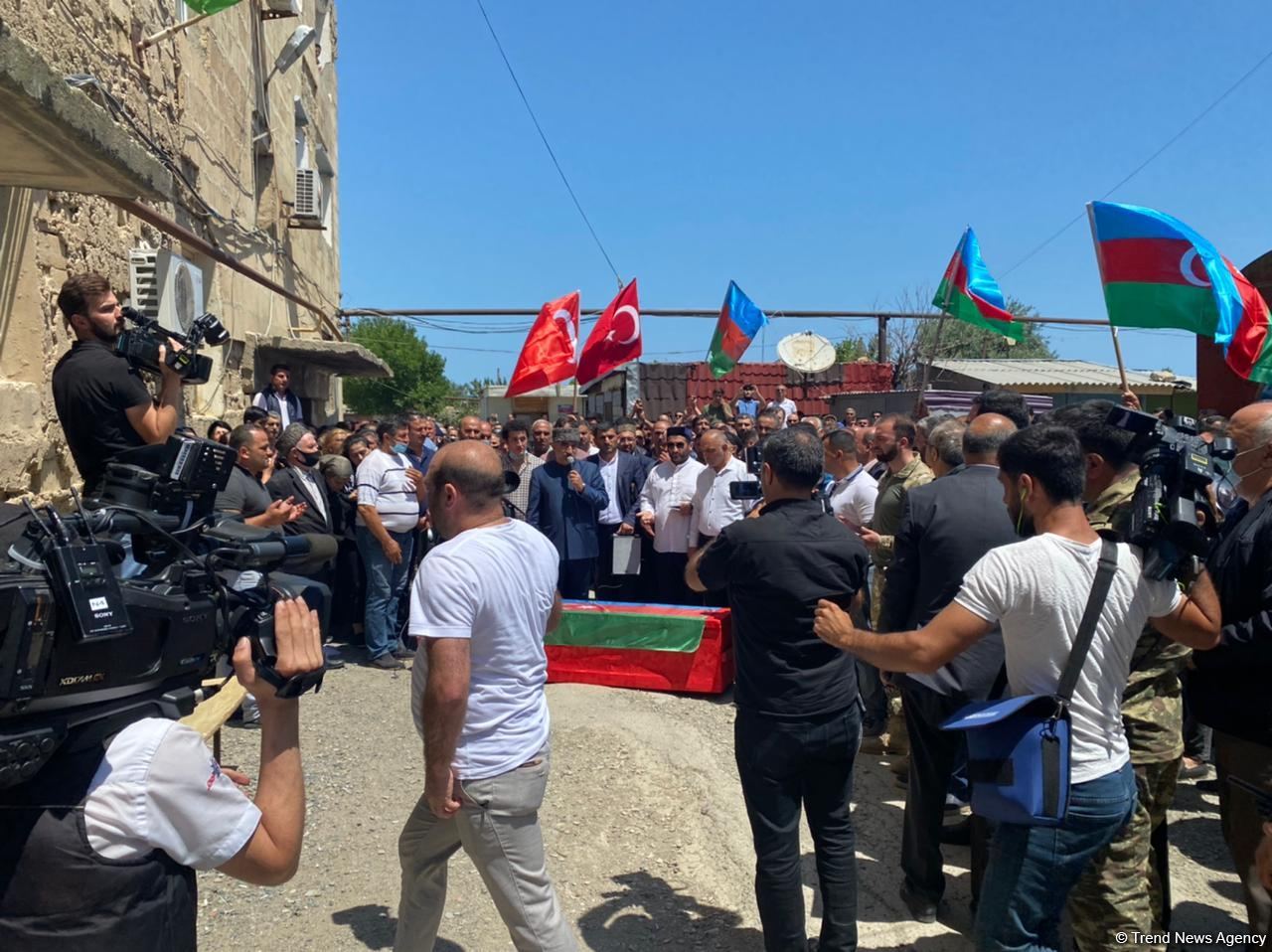Farewell event held for Azerbaijan's AzTV operator who tragically died in Kalbajar (PHOTO)