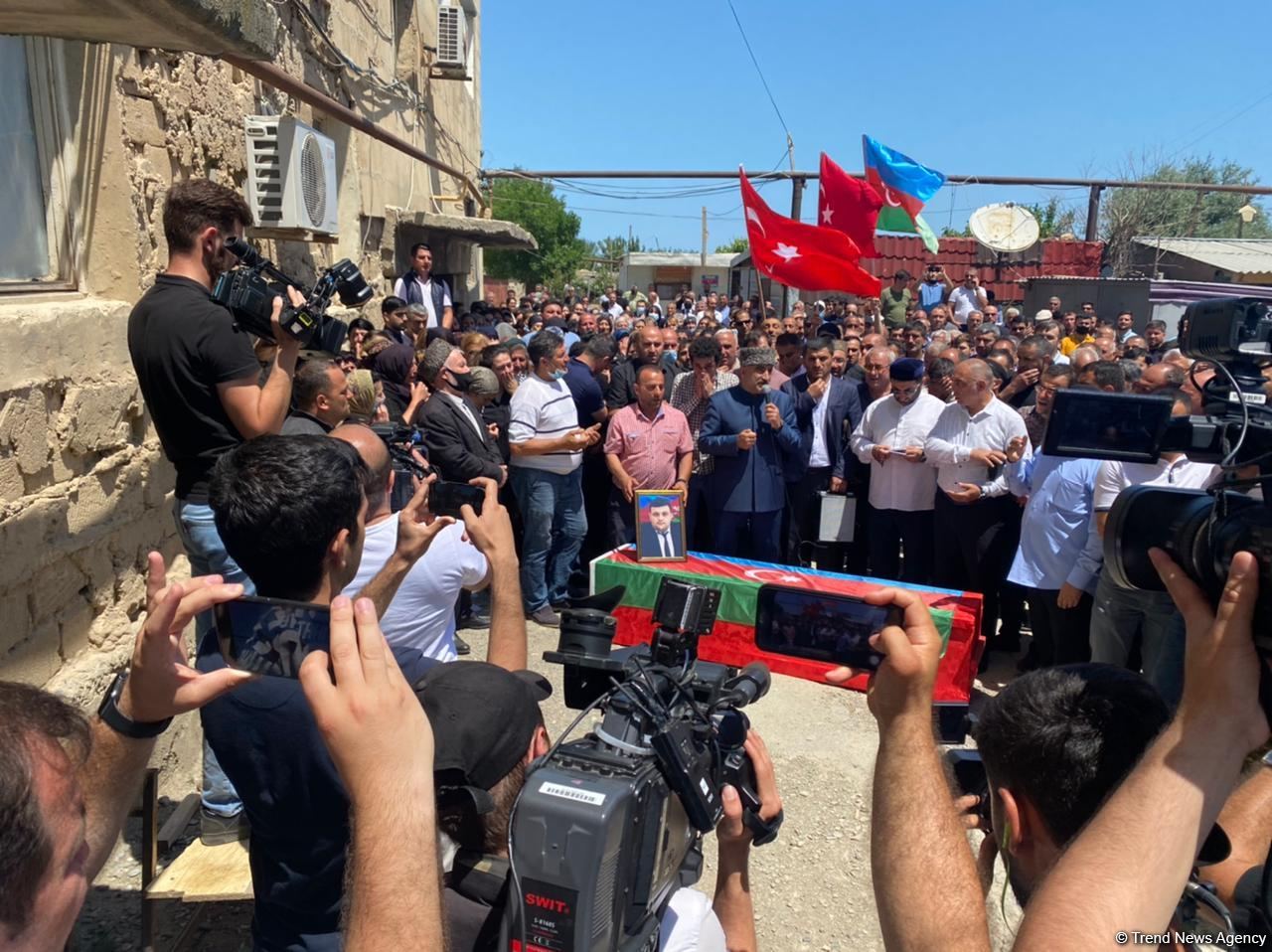 Farewell event held for Azerbaijan's AzTV operator who tragically died in Kalbajar (PHOTO)