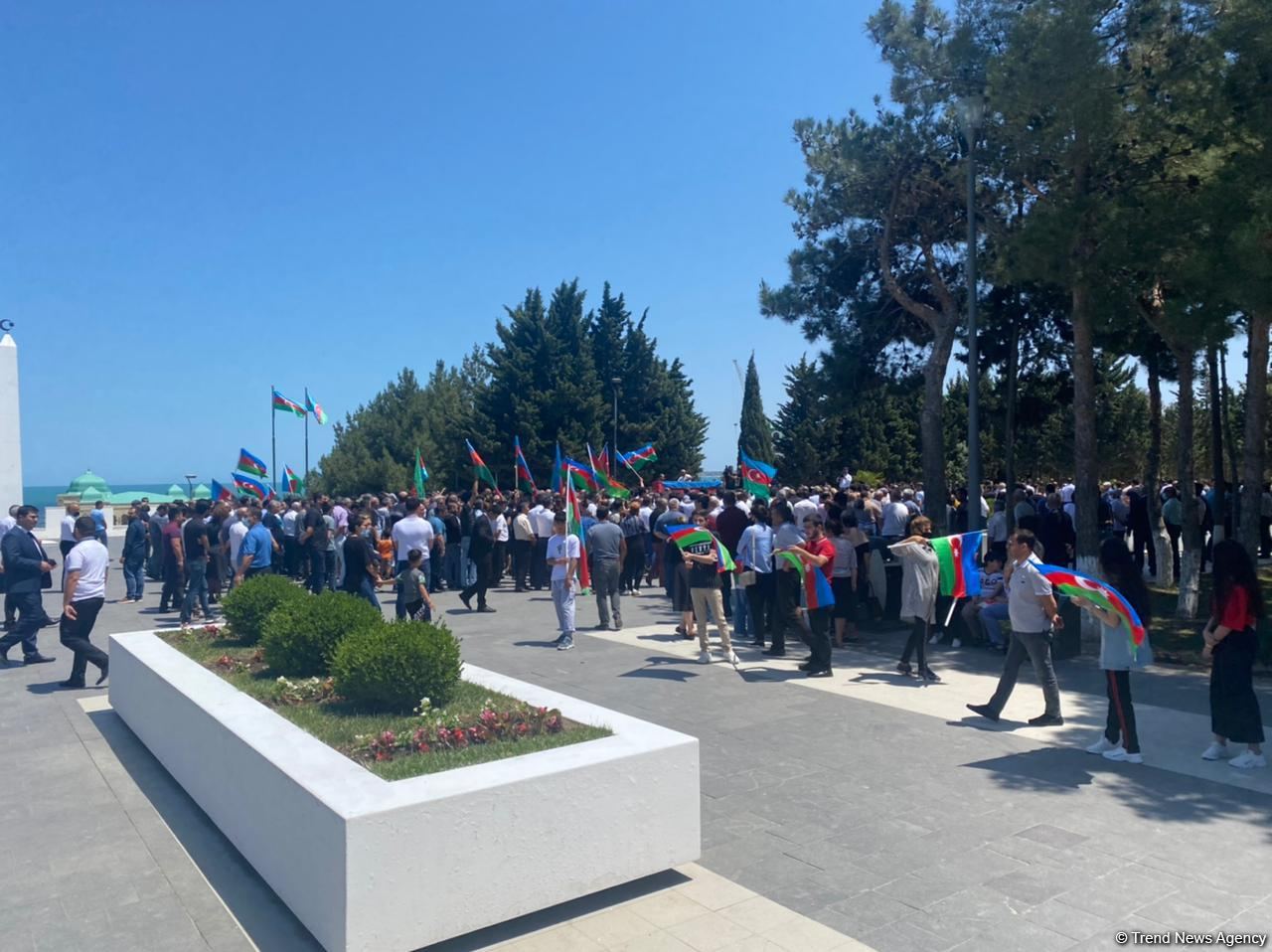 Farewell event held for Azerbaijan's AzTV operator who tragically died in Kalbajar (PHOTO)