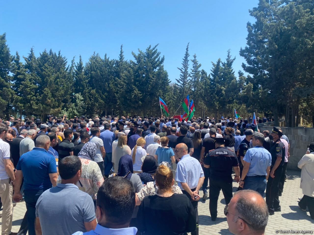 Farewell event held for Azerbaijan's AzTV operator who tragically died in Kalbajar (PHOTO)
