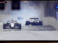 Lance Stroll crashes, out of F-1 Azerbaijan Grand Prix (PHOTO/VIDEO)