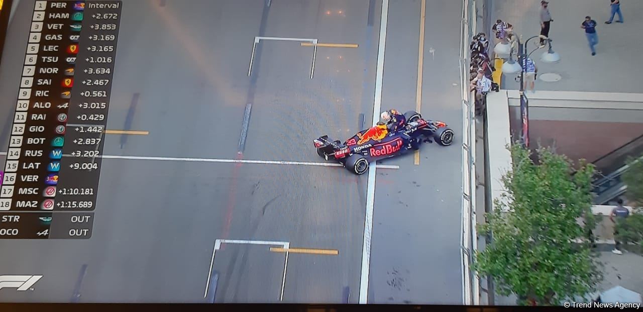 Max Verstappen out of F1 Azerbaijan Grand Prix, following crash (PHOTO)