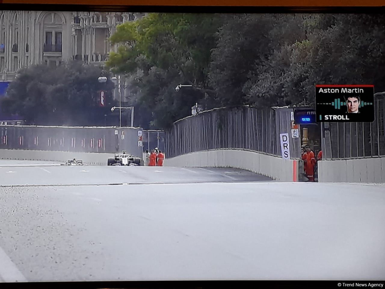 Lance Stroll crashes, out of F-1 Azerbaijan Grand Prix (PHOTO/VIDEO)