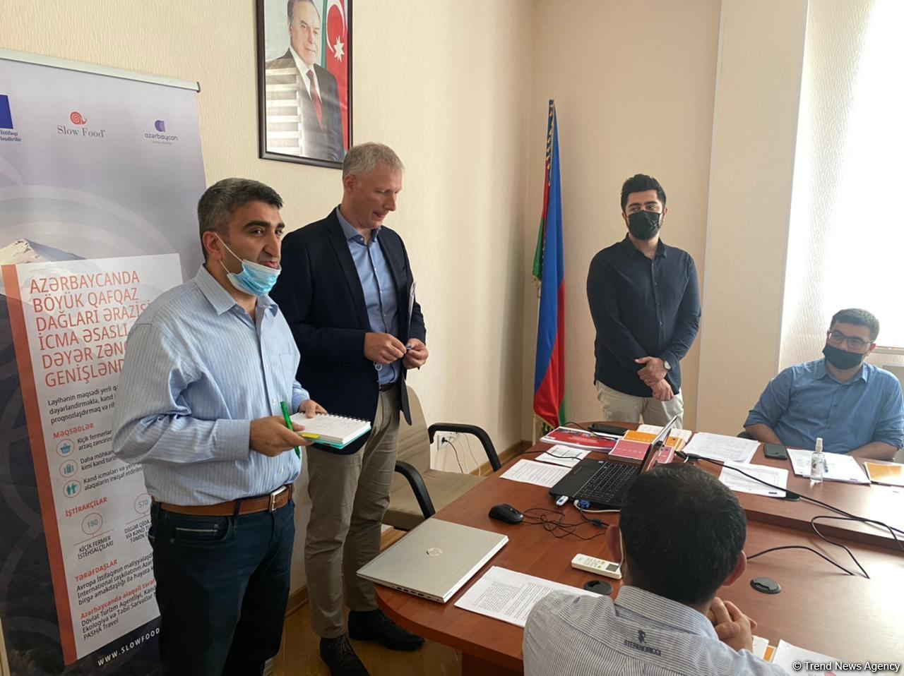 EU to hold seminars in several Azerbaijani cities within 'Slow Food Travel' pilot project (PHOTO)