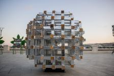 “Reduce, Reuse, Recycle, Respect” exhibition by NARGIS Publishing house is open on the Baku Boulevard (PHOTO/VIDEO)