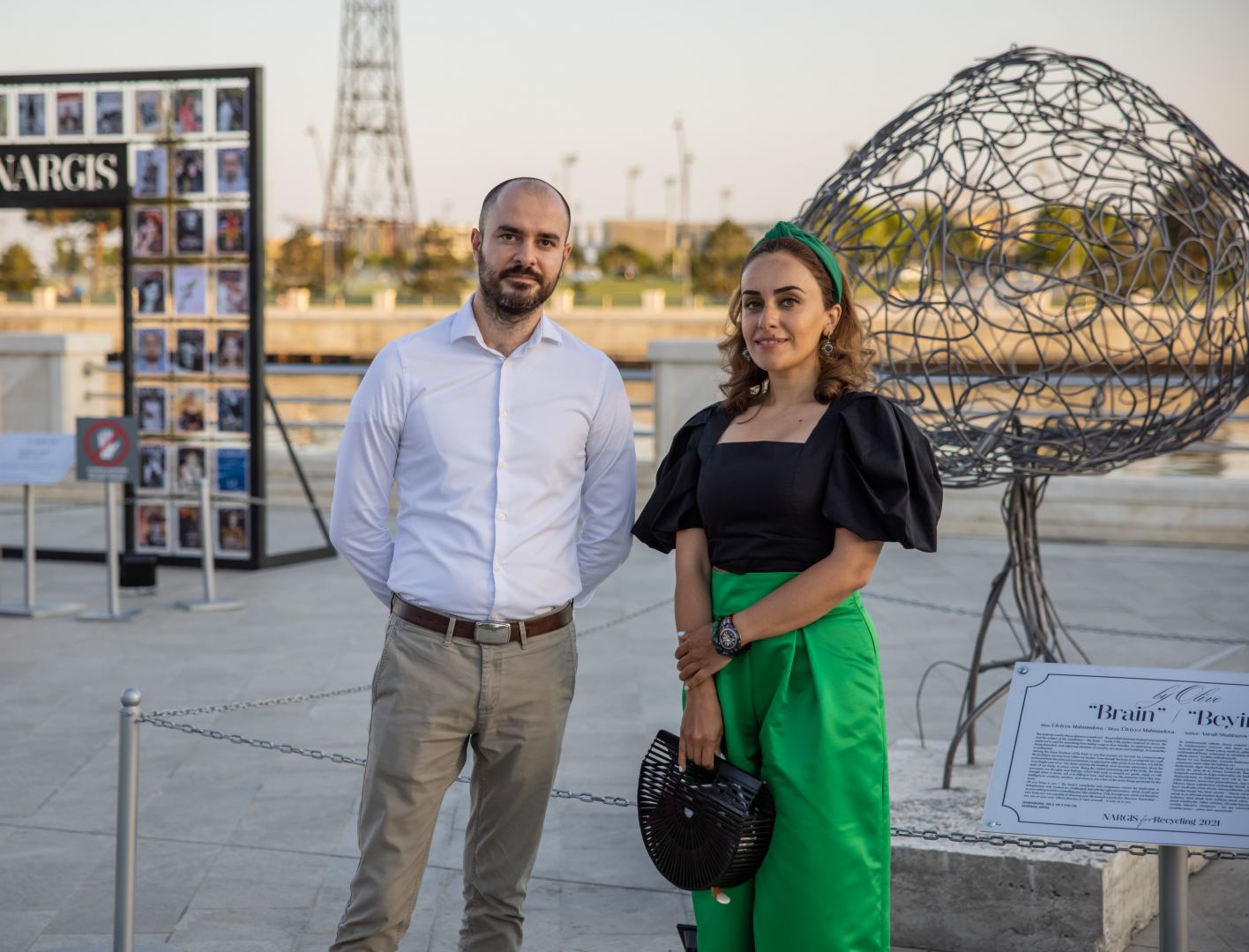 “Reduce, Reuse, Recycle, Respect” exhibition by NARGIS Publishing house is open on the Baku Boulevard (PHOTO/VIDEO)