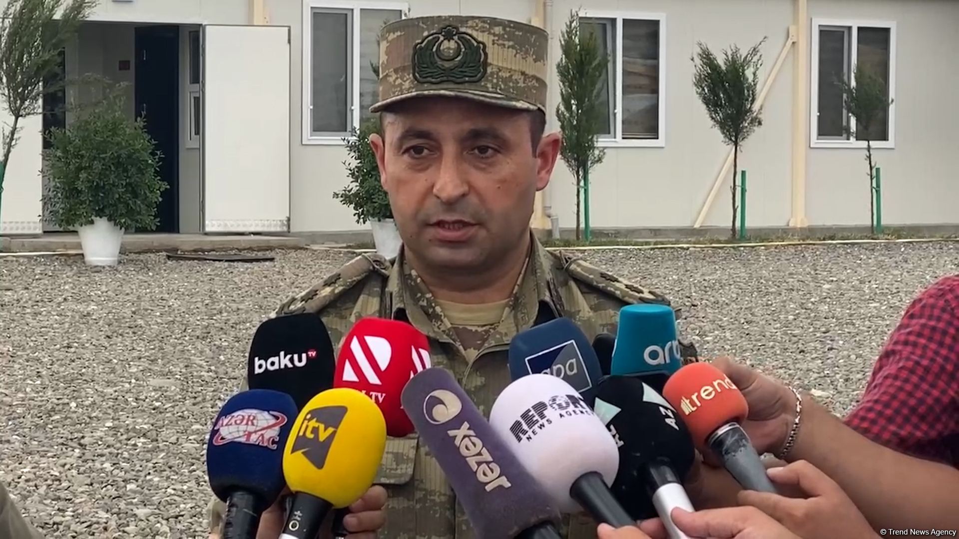 Modular-type facilities transferred to servicemen in liberated Azerbaijani lands