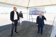 President Ilham Aliyev, First Lady Mehriban Aliyeva arrive in Fuzuli district (PHOTO)