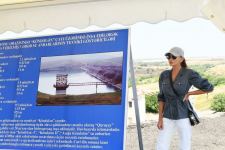 President Ilham Aliyev visits Ashaghy Kondalanchay reservoir in Fuzuli (PHOTO)