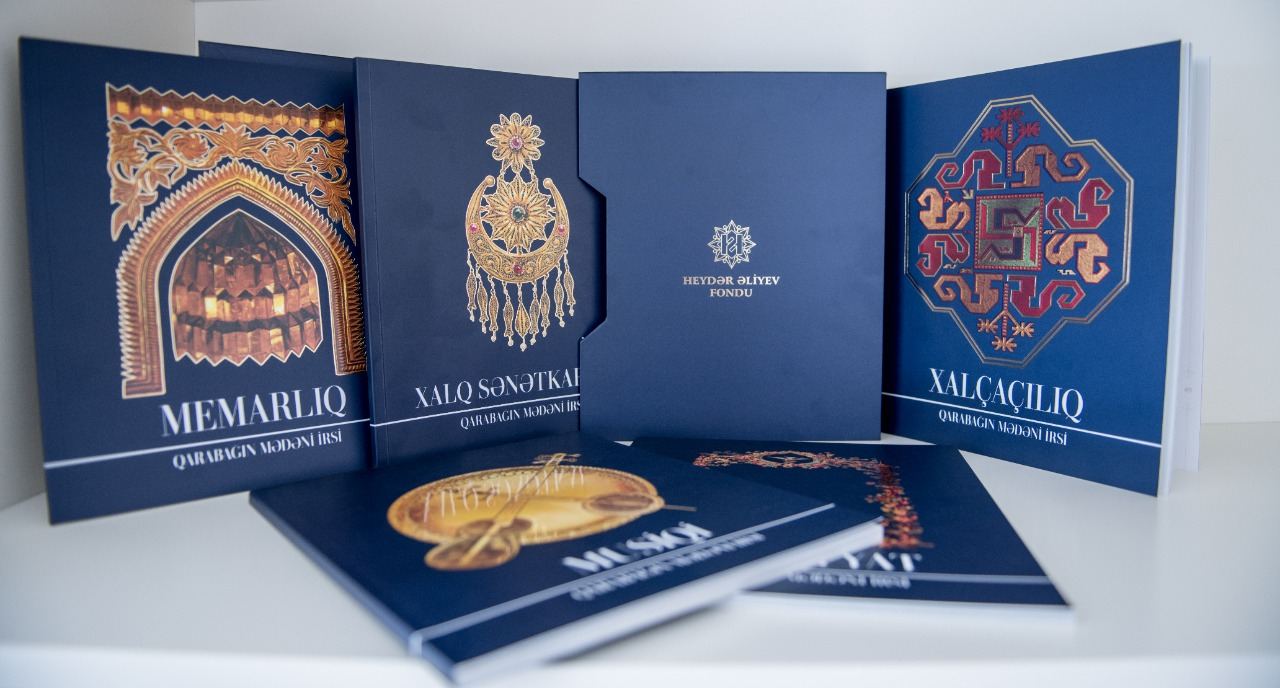 Azerbaijan’s Heydar Aliyev Foundation presents "Cultural Heritage of Karabakh" book (PHOTO)