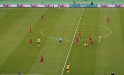 Azerbaijani, Turkish presidents watch Turkey vs Wales football match (FOTO)