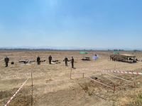 Azerbaijani journalists arrive in liberated Fuzuli to view de-mining process (PHOTO)