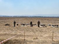 Azerbaijani journalists arrive in liberated Fuzuli to view de-mining process (PHOTO)