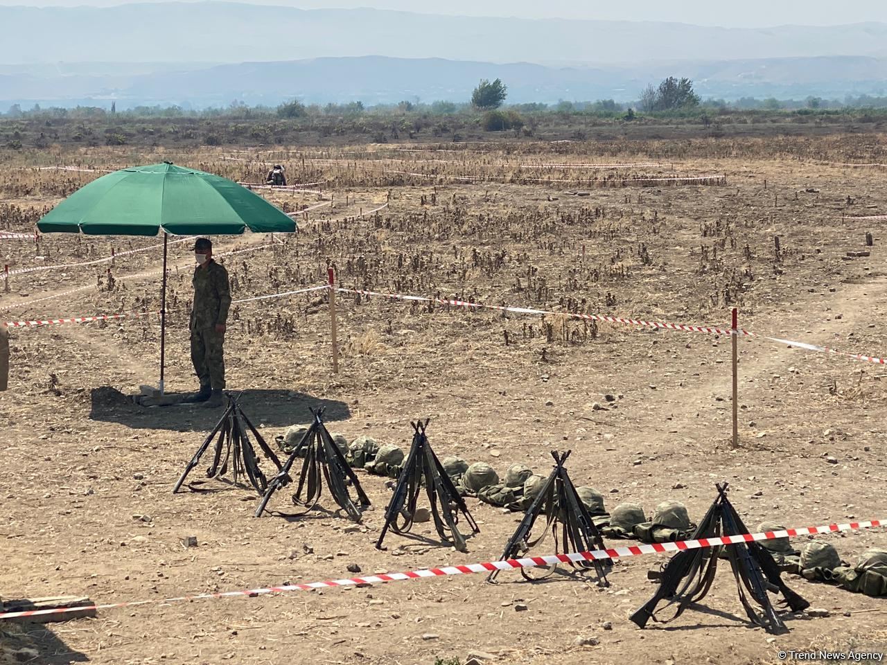 Azerbaijani journalists arrive in liberated Fuzuli to view de-mining process (PHOTO)