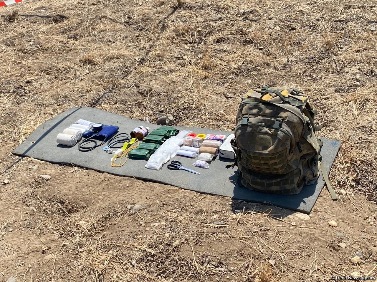 Azerbaijani journalists arrive in liberated Fuzuli to view de-mining process (PHOTO)