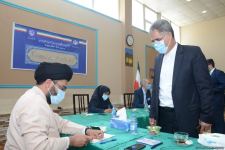 Iranians in Azerbaijan voting at Iran's presidential election (PHOTO)