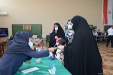 Iranians in Azerbaijan voting at Iran's presidential election (PHOTO)