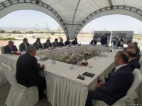 Azerbaijan's deputy PM chairs meeting in liberated Aghdam (PHOTO)