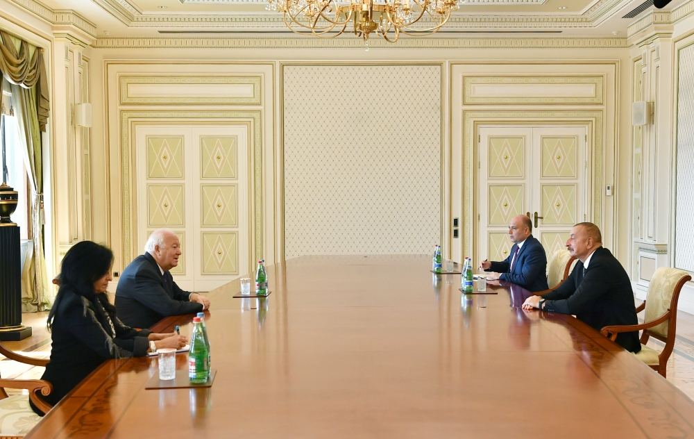 President Ilham Aliyev received UN High Representative for Alliance of Civilizations (VIDEO)