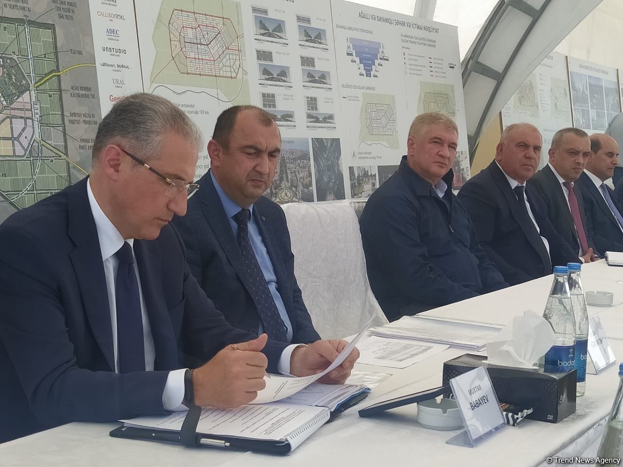 Azerbaijan's deputy PM chairs meeting in liberated Aghdam (PHOTO)