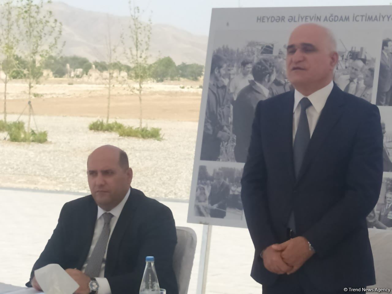 Azerbaijan's deputy PM chairs meeting in liberated Aghdam (PHOTO)