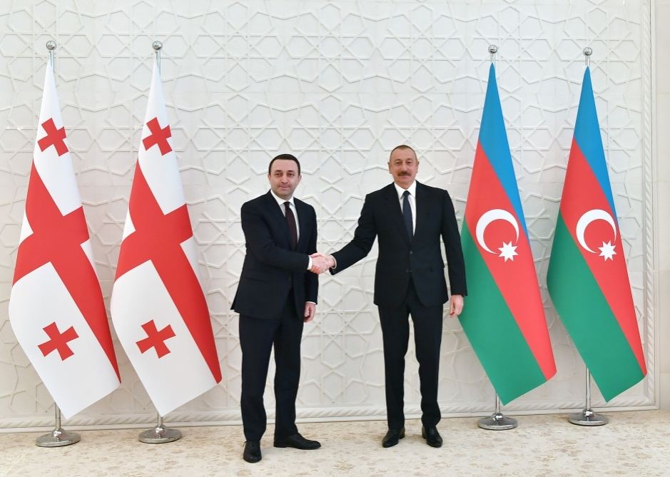 Azerbaijani president Ilham Aliyev holds telephone talks with Georgian Prime Minister (UPDATE)