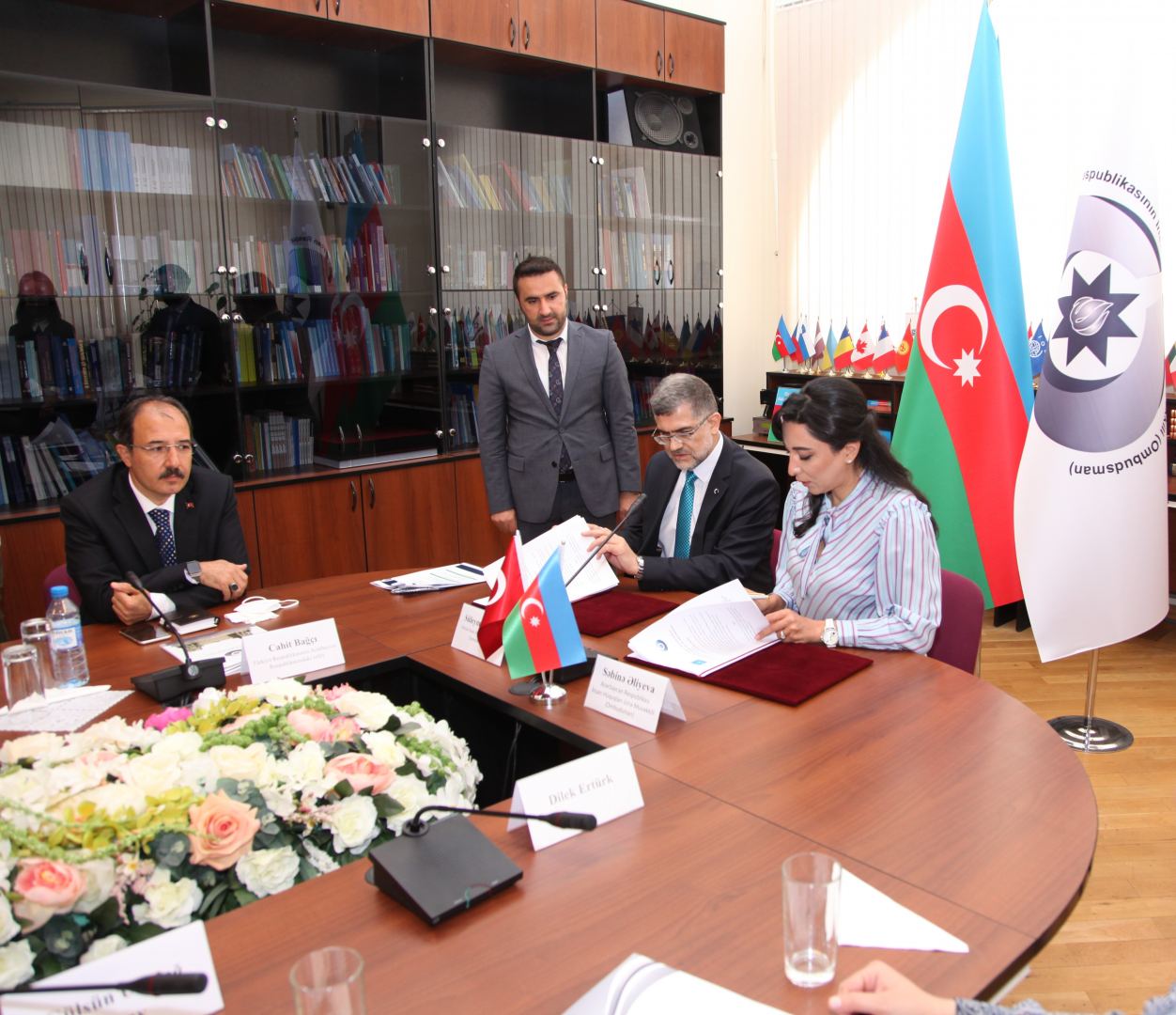 Azerbaijani Office of Commissioner for Human Rights, Turkish Human Rights and Equality Institution sign memorandum