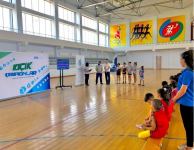 Azerbaijan holds master class on trampoline gymnastics in Gakh district (PHOTO)