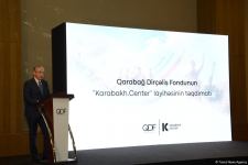 'Karabakh.Center' online resource presentation held in Baku (PHOTO/VIDEO)