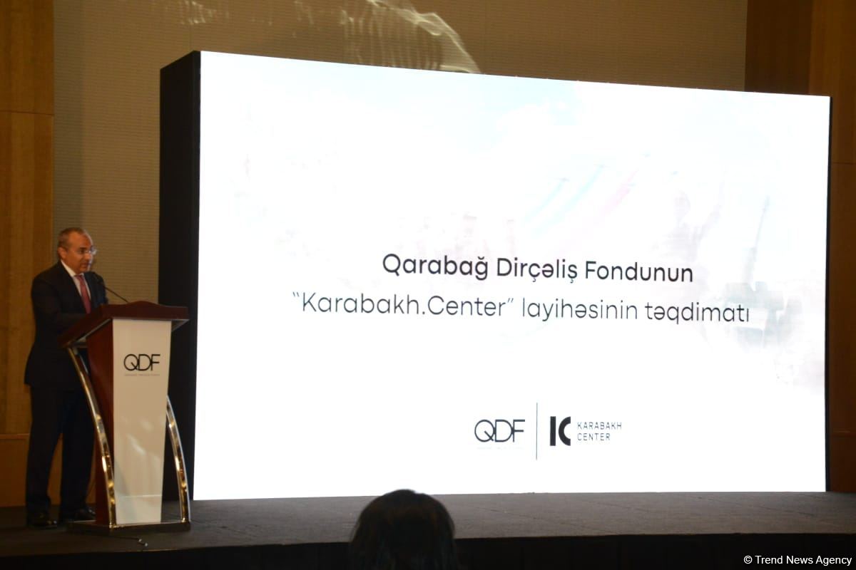 'Karabakh.Center' online resource presentation held in Baku (PHOTO/VIDEO)