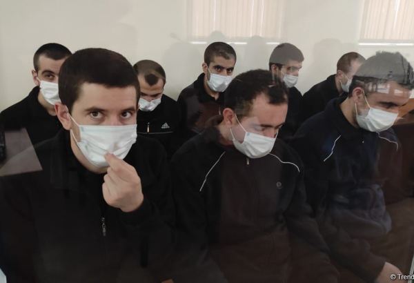 Members of Armenian terrorist group give testimony at trial in Baku  (PHOTO)