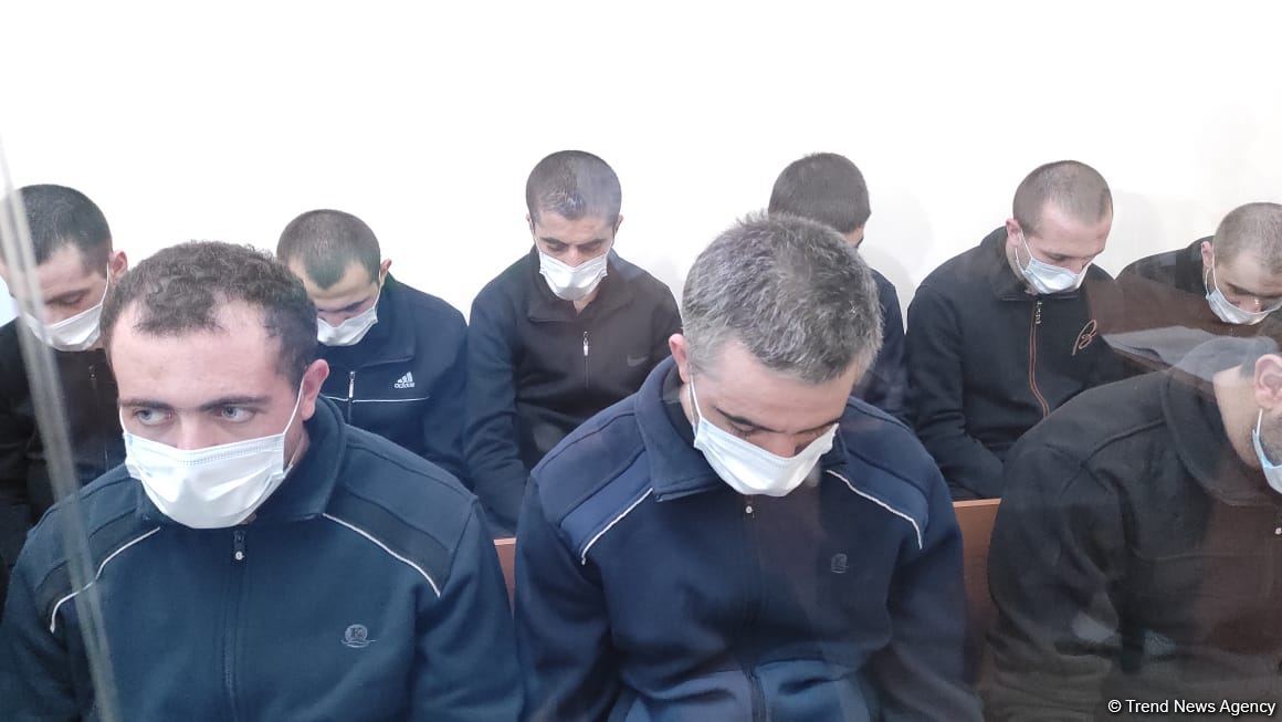 Members of Armenian terrorist group give testimony at trial in Baku  (PHOTO)