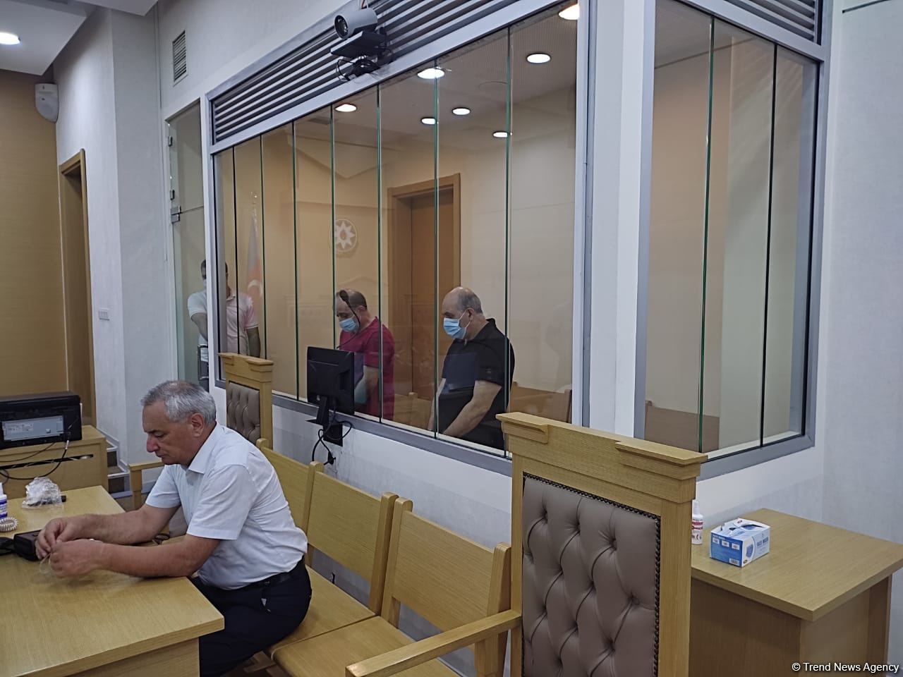 Armenian militants who tortured captives apologize to Azerbaijani nation at court in Baku (PHOTO)