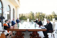 President Ilham Aliyev and President of European Council Charles Michel have joint working dinner (PHOTO)