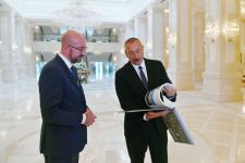 President Ilham Aliyev, President of European Council Charles Michel gave joint press conference (PHOTO)