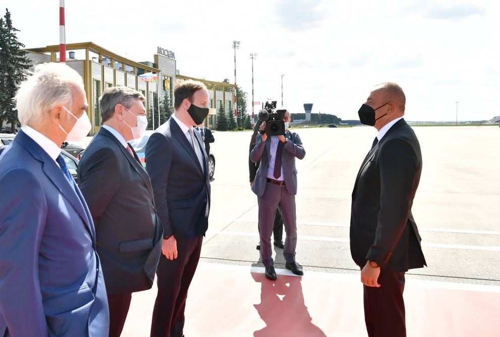 Working visit of President Ilham Aliyev to Russia ends (PHOTO)