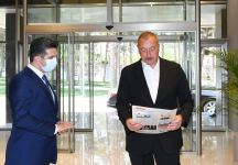 President Ilham Aliyev attends opening of Naftalan Central Sanatorium (PHOTO)