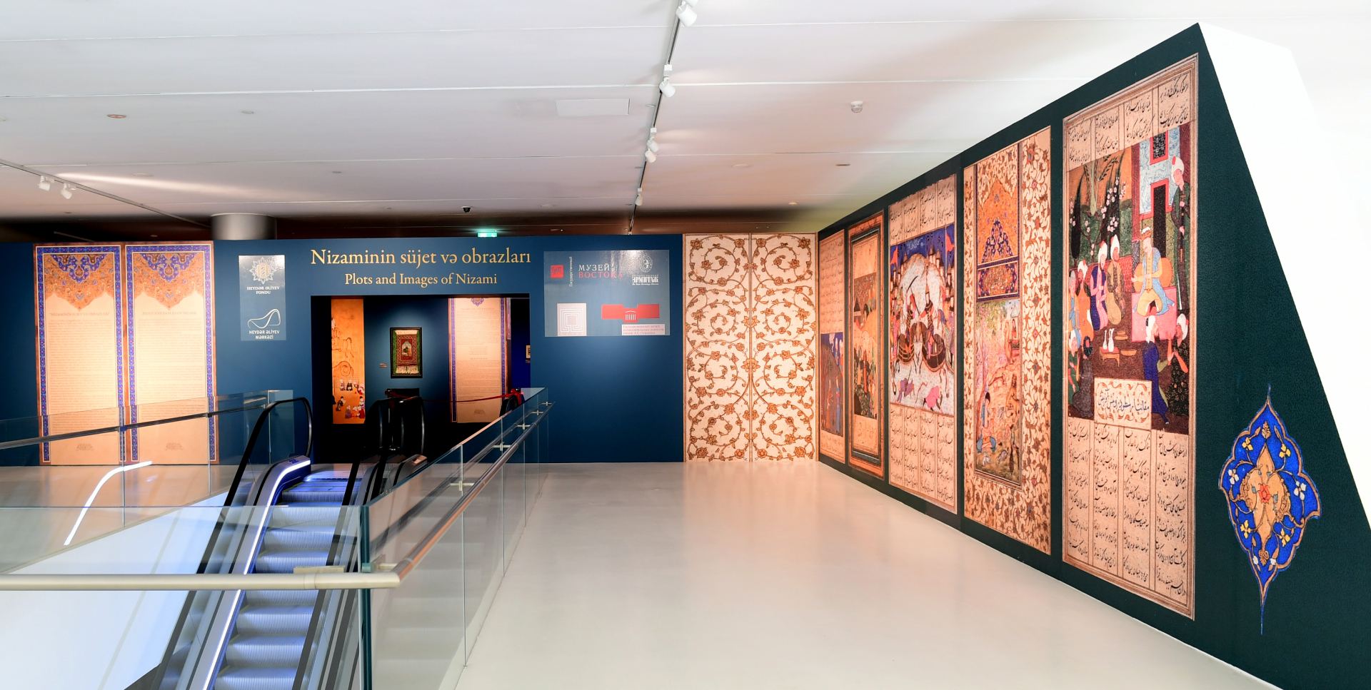 'Plots and Images by Nizami' exhibition opens in Heydar Aliyev Center in Baku (PHOTO/VIDEO)