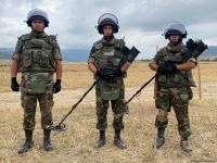 Mine clearance underway on suburbs of reservoir in Azerbaijan's liberated Khojaly - Trend TV (PHOTO)