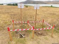 Mine clearance underway on suburbs of reservoir in Azerbaijan's liberated Khojaly - Trend TV (PHOTO)