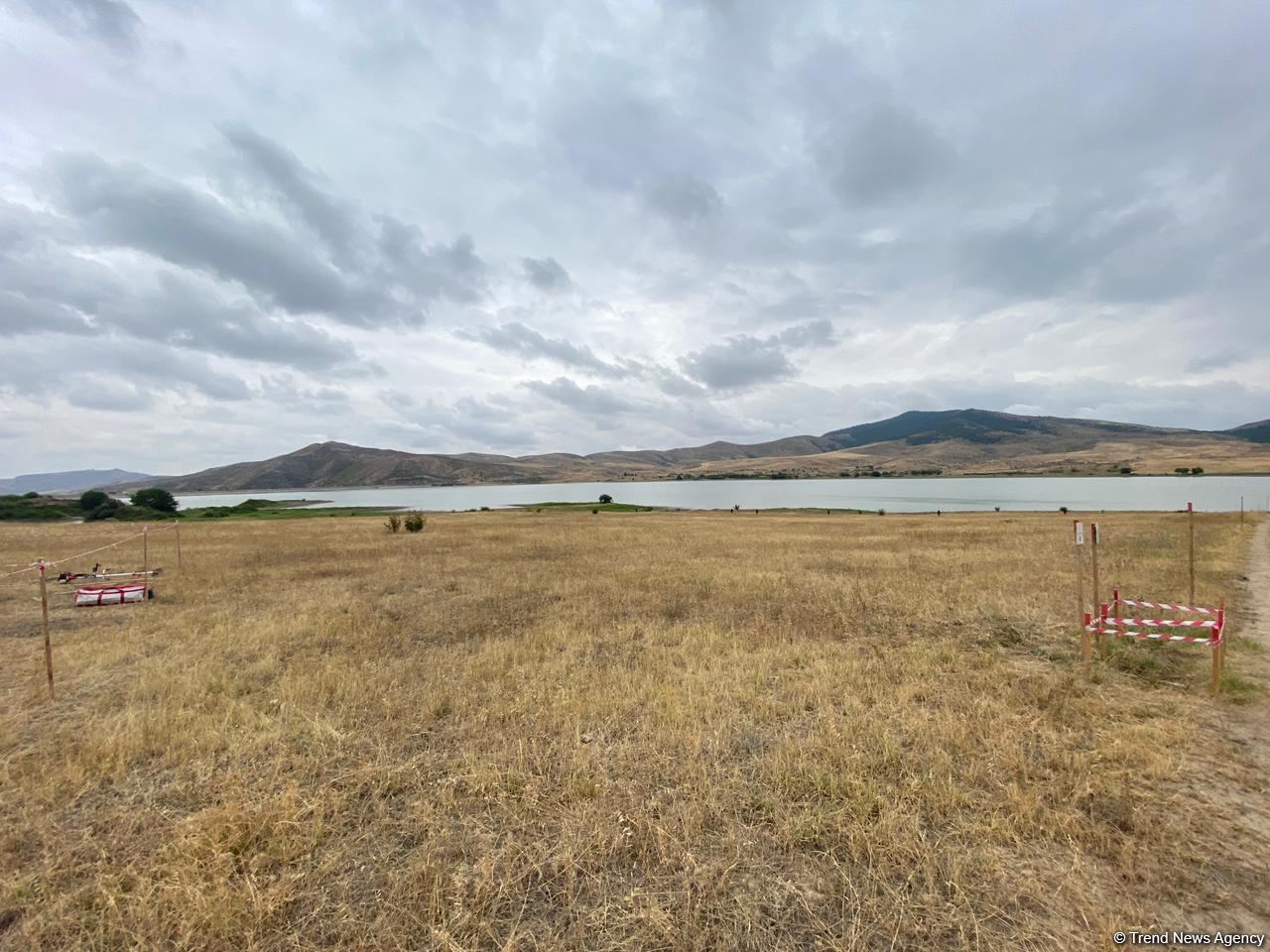 Mine clearance underway on suburbs of reservoir in Azerbaijan's liberated Khojaly - Trend TV (PHOTO)