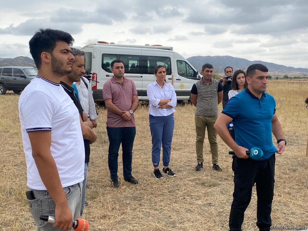 Mine clearance underway on suburbs of reservoir in Azerbaijan's liberated Khojaly - Trend TV (PHOTO)