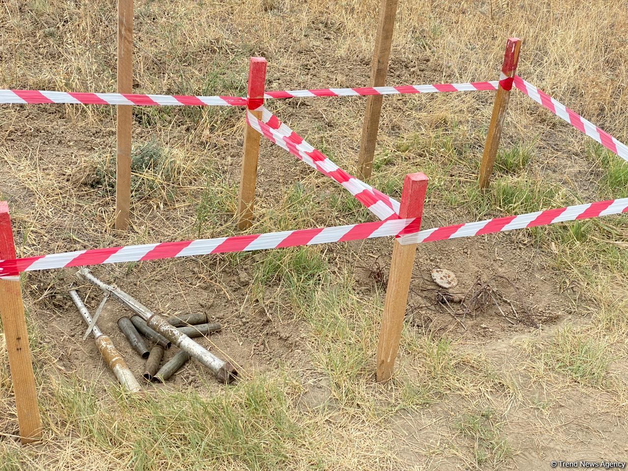 Mine clearance underway on suburbs of reservoir in Azerbaijan's liberated Khojaly - Trend TV (PHOTO)