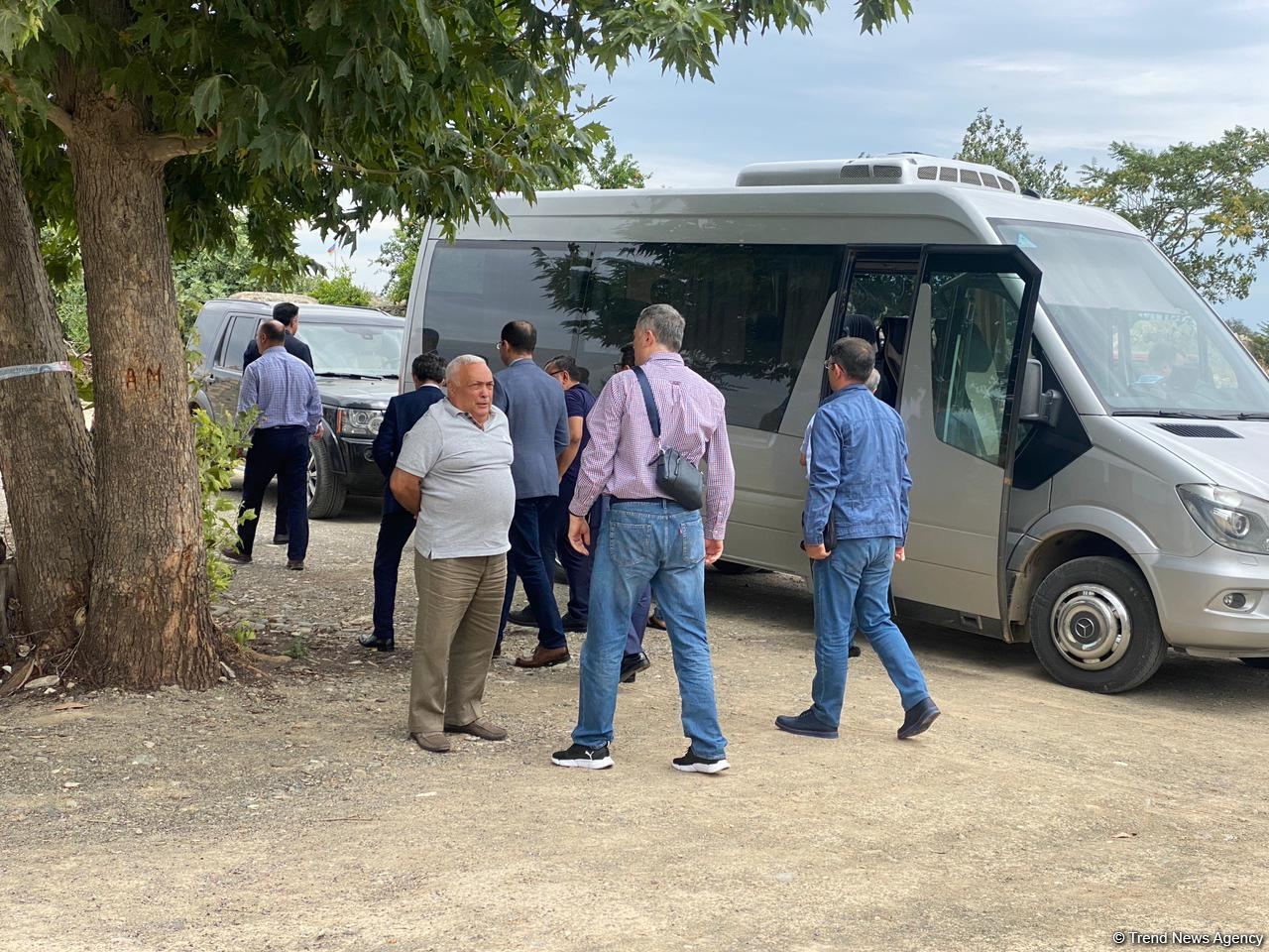 Another working visit organized to Azerbaijan's liberated Aghdam (PHOTO)