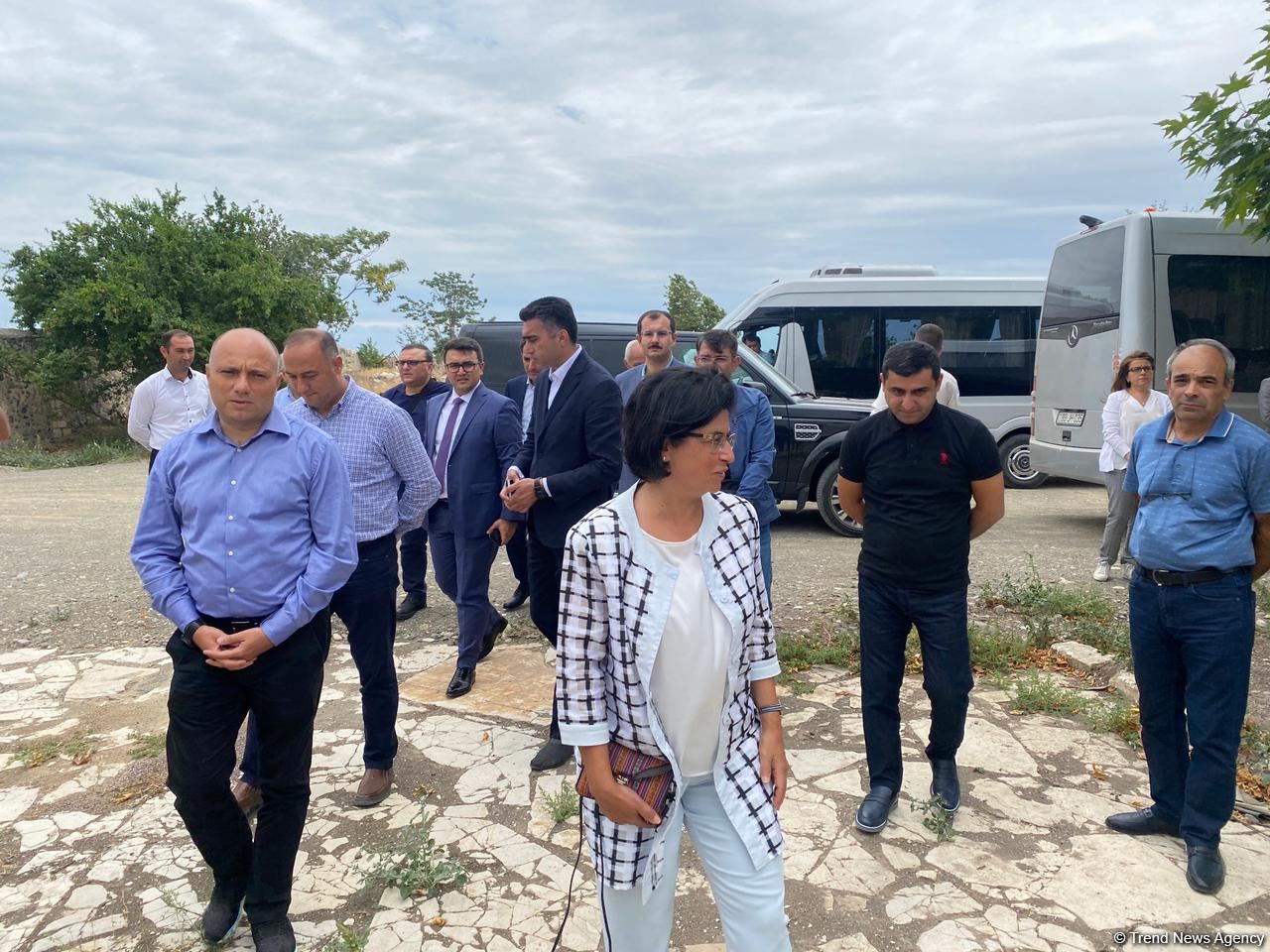 Another working visit organized to Azerbaijan's liberated Aghdam (PHOTO)