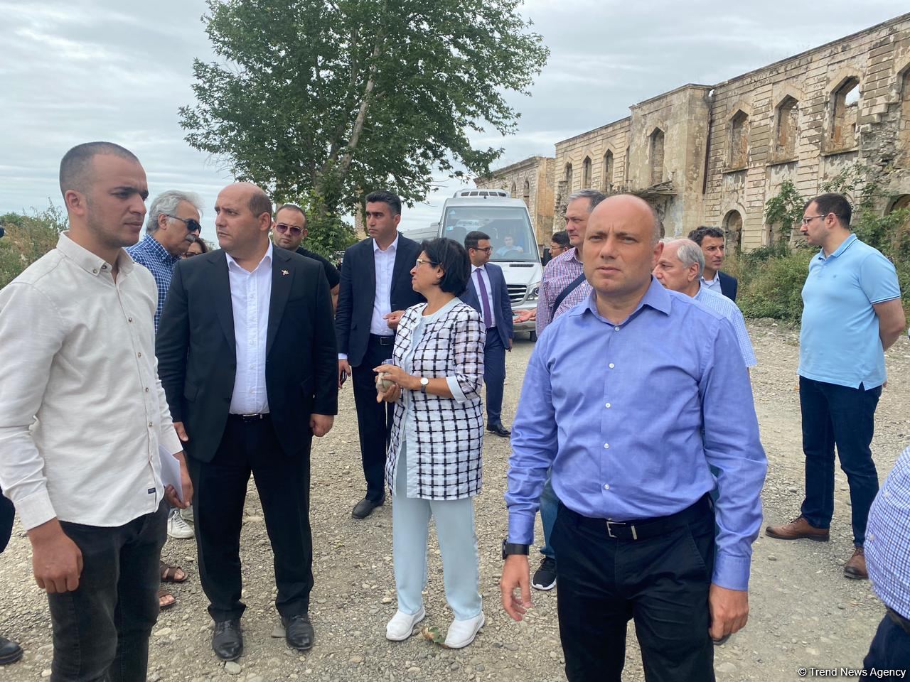 Another working visit organized to Azerbaijan's liberated Aghdam (PHOTO)