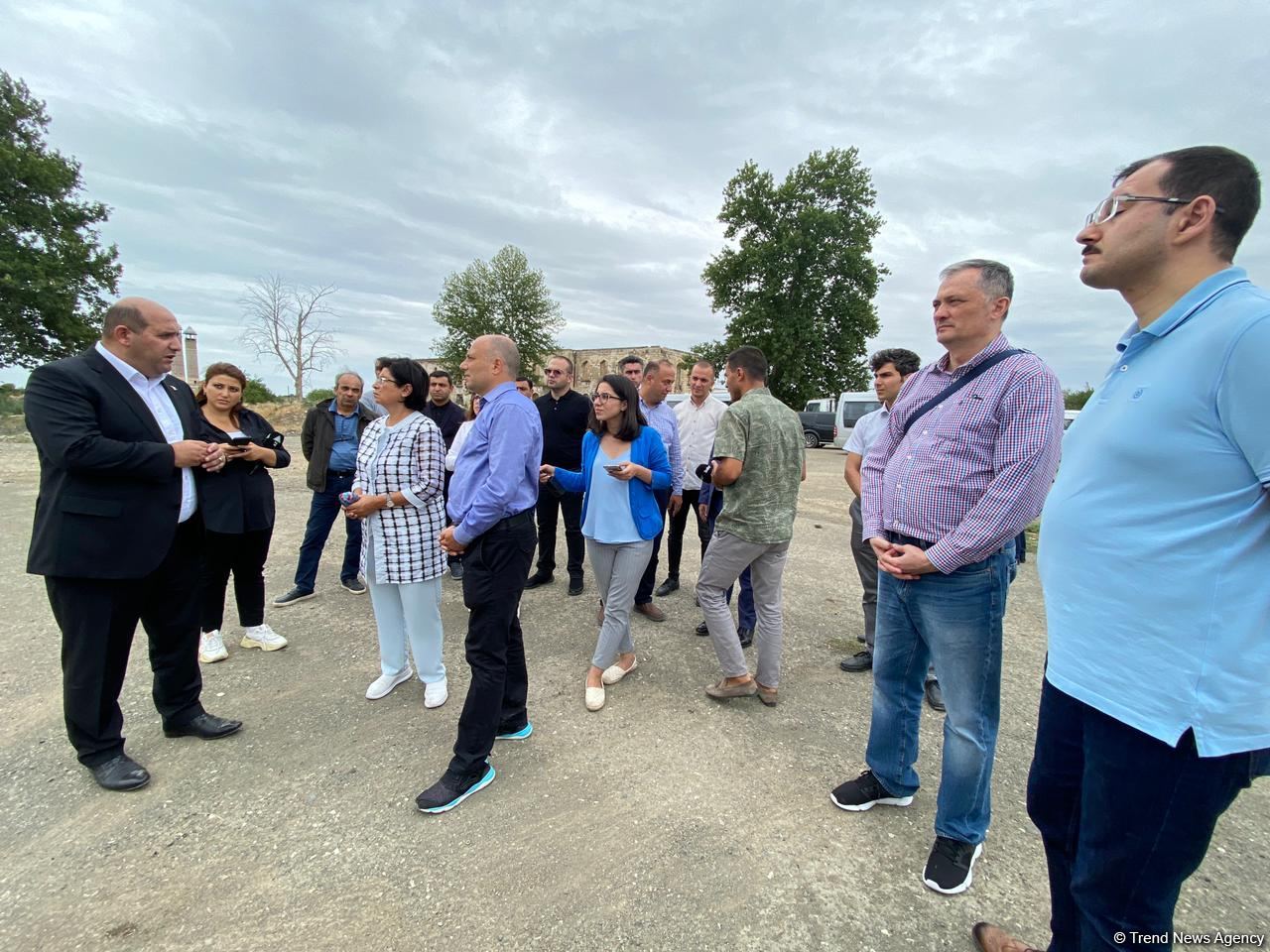 Another working visit organized to Azerbaijan's liberated Aghdam (PHOTO)
