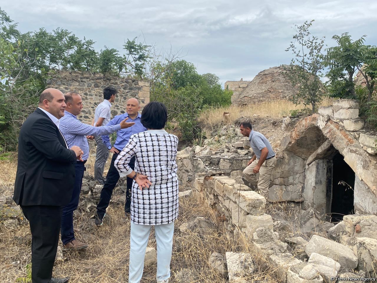 Another working visit organized to Azerbaijan's liberated Aghdam (PHOTO)
