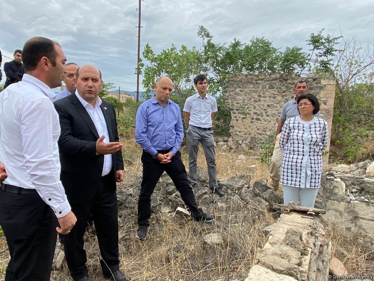 Another working visit organized to Azerbaijan's liberated Aghdam (PHOTO)