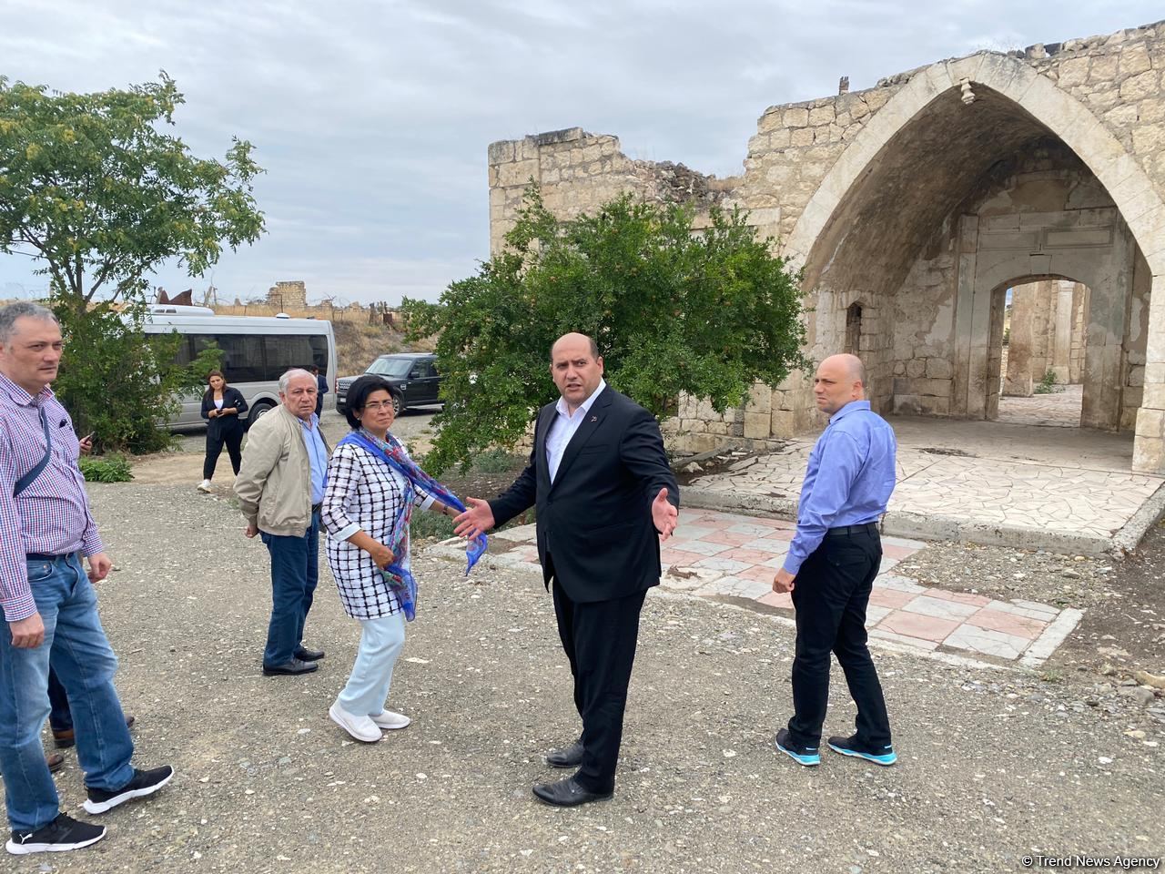 Another working visit organized to Azerbaijan's liberated Aghdam (PHOTO)